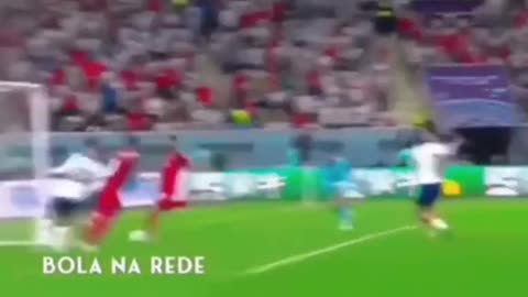 England scores the sixth goal