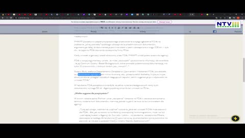 Sędzia daje 8 miesięcy a nie 75 lat na udostępnienie danych firmy Pfizer