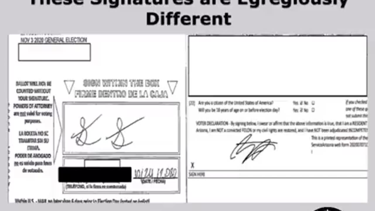 38,909 Signatures In Arizona Governor Election Failed Multiple Points & We’re Still Counted