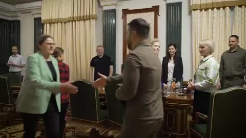 Greta Thunberg is the latest to fly into the "warzone" to meet Zelensky.