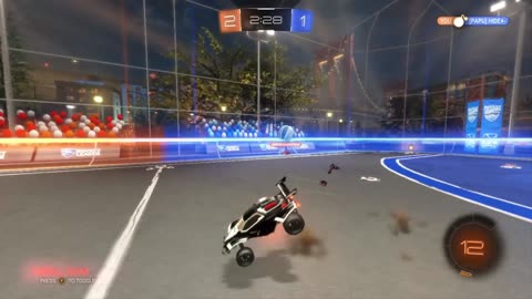 Rocket League at a platinum level