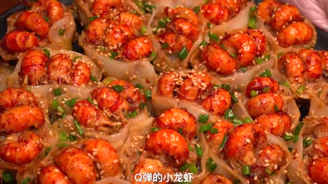 Eat enough crayfish openings dumplings who can refuse Fast @