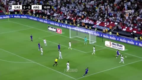 Lionel Messi vs United Arab Emirates 2022 | Amazing Goal & Assist