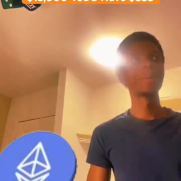 If You Bought Ethereum With $100 At A Price Of $1,800 And It Went Up To $15,000 You’d Have $833