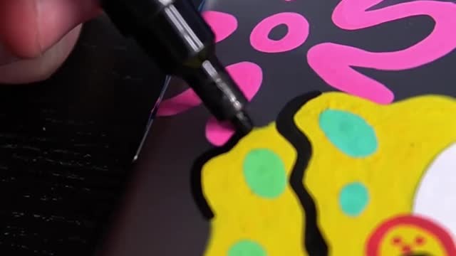 Custom iPad using Posca Markers!