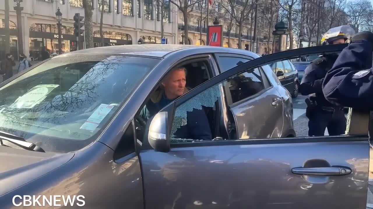 This is France today. Judge the images for yourself. Police brutality?