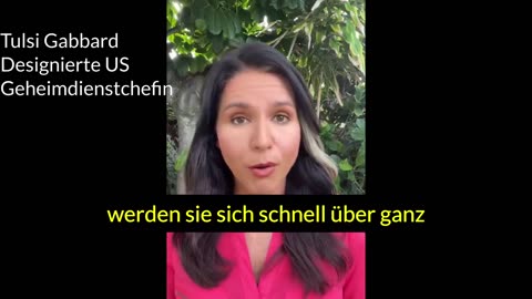 Biowaffen - USA - Tulsi Gabbard - Biowaffenlabore der USA in der Ukraine 16.11.2024 engUTdeu