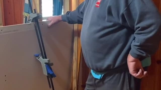 Handyman Demonstrates Clever New Door Design