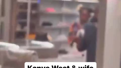 Kanye Out With His New Wife