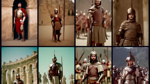 PORTRAITS OF THE ANCIENT ROMAN ARMY [4K]