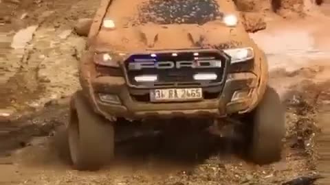 Ford Muscles in the mud