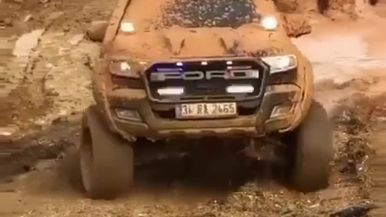 Ford Muscles in the mud