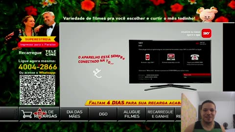 COMO FAZER UMA RECARGA PARA SKY COM SEGURANÇA