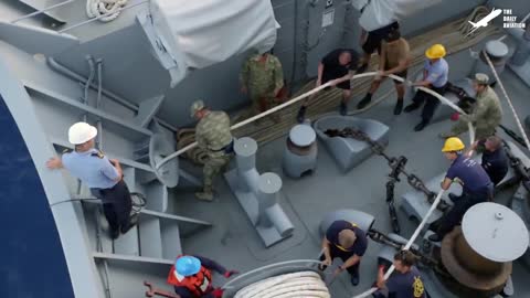 Scary Moments During Rescue of Lost US Submarine