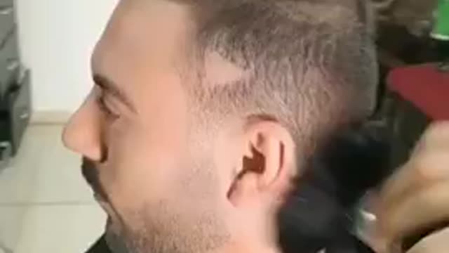 Trendy haircut