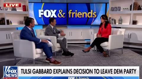 Tulsi Gabbard explains her decision to leave the democrat party