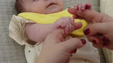 Baby adorable, Oh cute voice during playtime with mommy