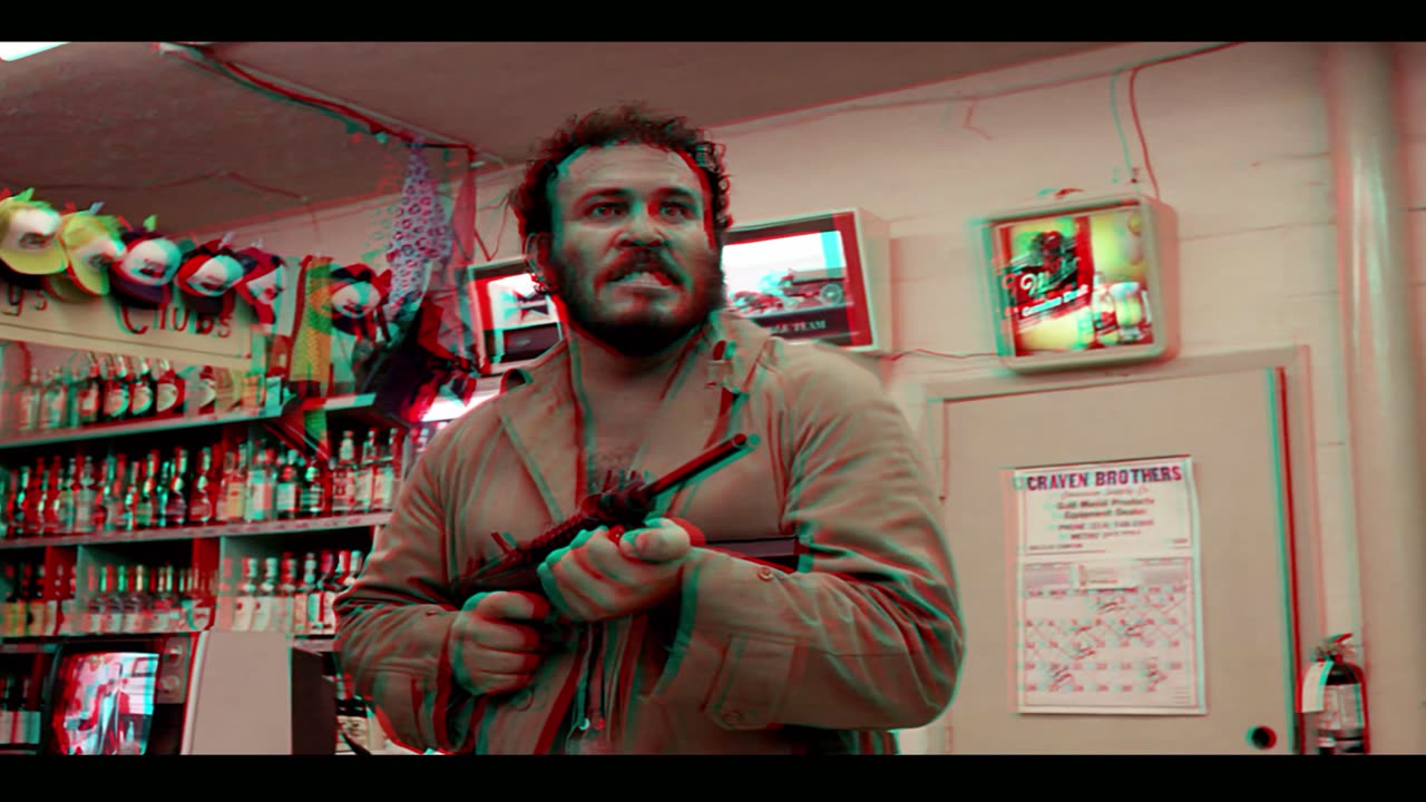 3D Anaglyph Robocop 4K SUPER SCALE 80% MORE BACKGROUND DEPTH P7