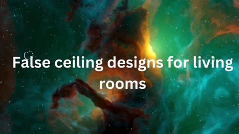 Simple false ceiling designs for different rooms in a house