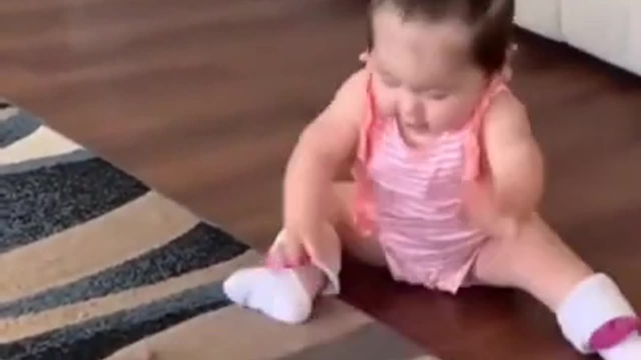 Baby Playing with Little Cat #shorts #viral #shortsvideo #video