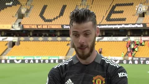 Varane, De Gea & Solskjaer pleased with win at Molineux | Wolves 0-1 Manchester United