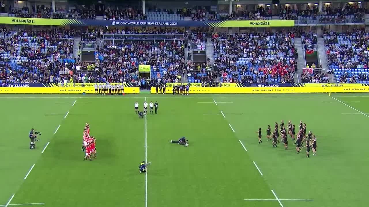 New Zealand's Haka ahead of intense Quarter Final clash!