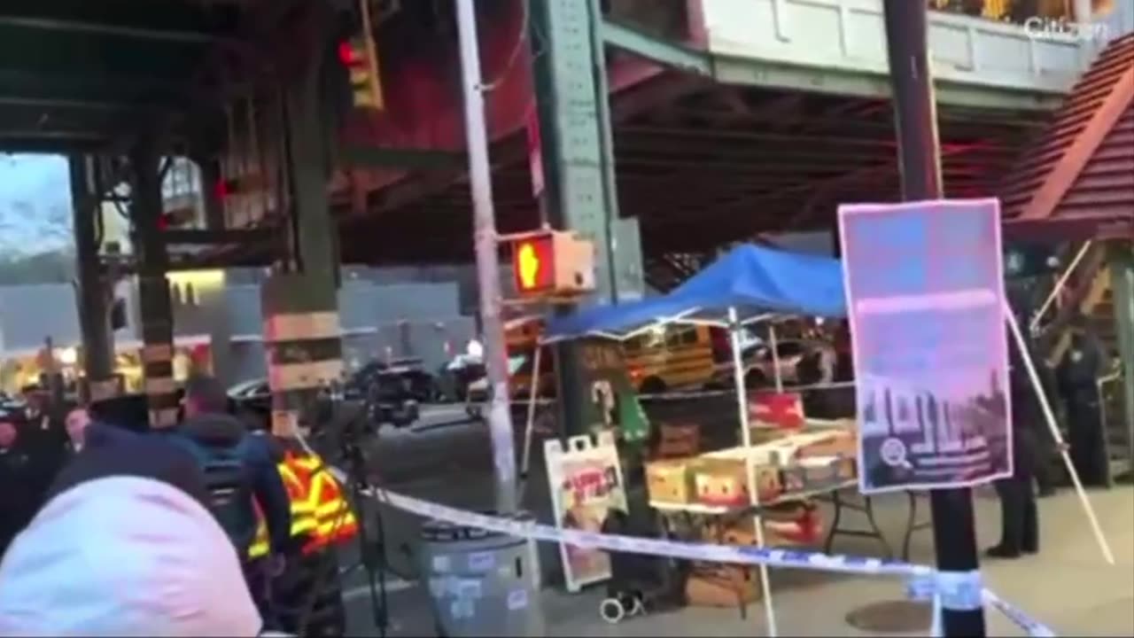 Bloody Shooting on New York Subway