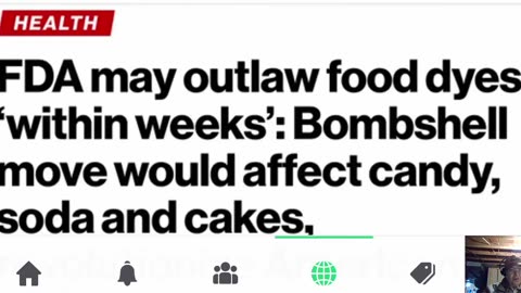 Hopefully Bright Food Dyes would be Outlawed in USA -12-07-24