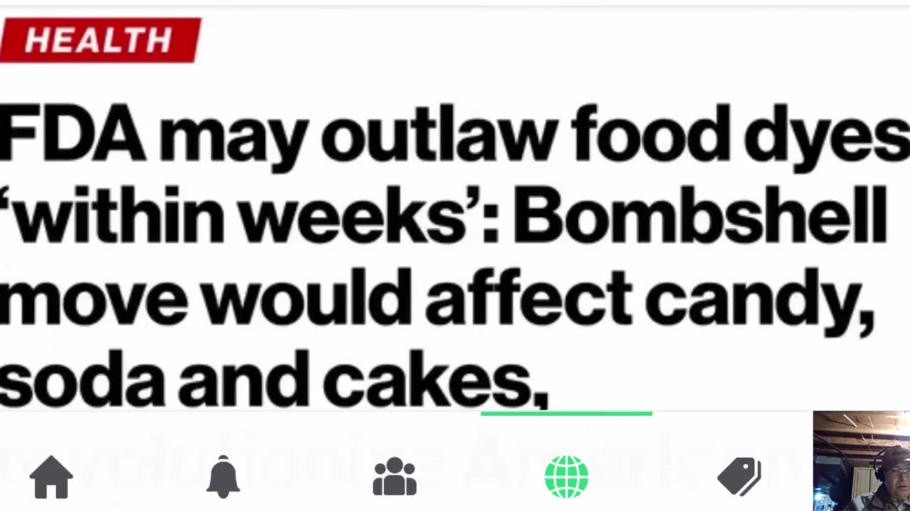 Hopefully Bright Food Dyes would be Outlawed in USA -12-07-24