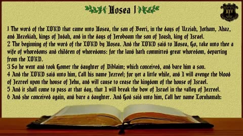 (28) - Hosea (KJV) Dramatized With Words