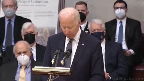 Joe Biden: "End of message."