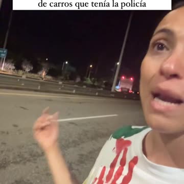 Karol Solís Menco denuncia violencia policial en Puerto Colombia, Peaje Papiros