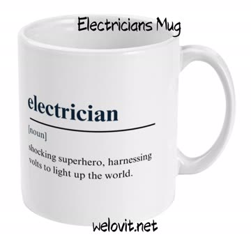 Electricians Mug By Welovit ❤️