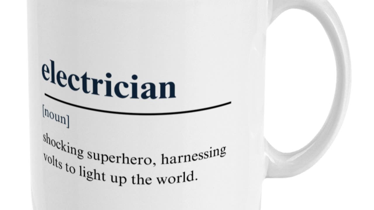 Electricians Mug By Welovit ❤️