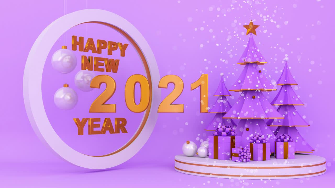 Beautiful congratulations for the advent of Christmas 2021