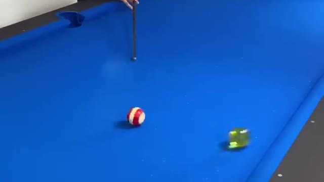 Amazing billiards juggling talent 😲🔥