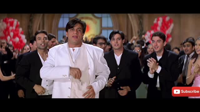 ShahRukh Khan, Aankhein Khuli Song ( Mohabbatein)