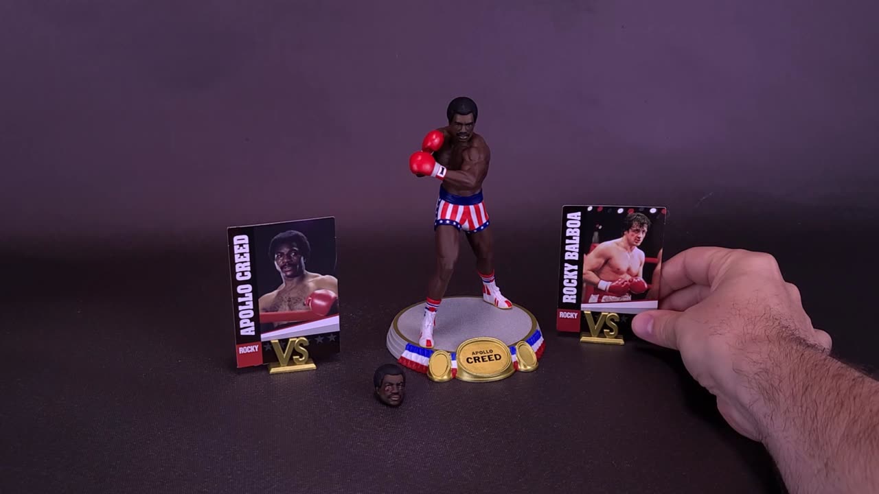 McFarlane Toys Movie Maniacs Rocky Apollo Creed