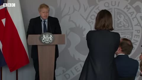 U.K PM BORIS JOHNSON TALK TO UKRAINE