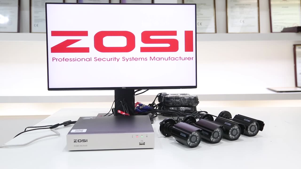 ZOSI 1080P Security Camera System with 1TB Hard Drive