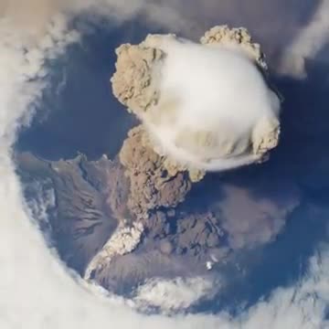 NASA Sarychev Volcano Eruption