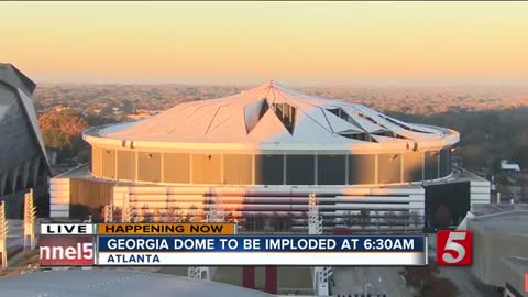 Georgia Dome Imploded In Downtown Atlanta_Cut