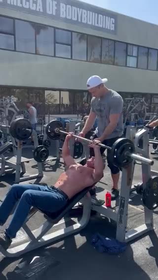 Robert Kennedy Jr. Pumping Weights Shirtless Outside in Jeans - at 69!