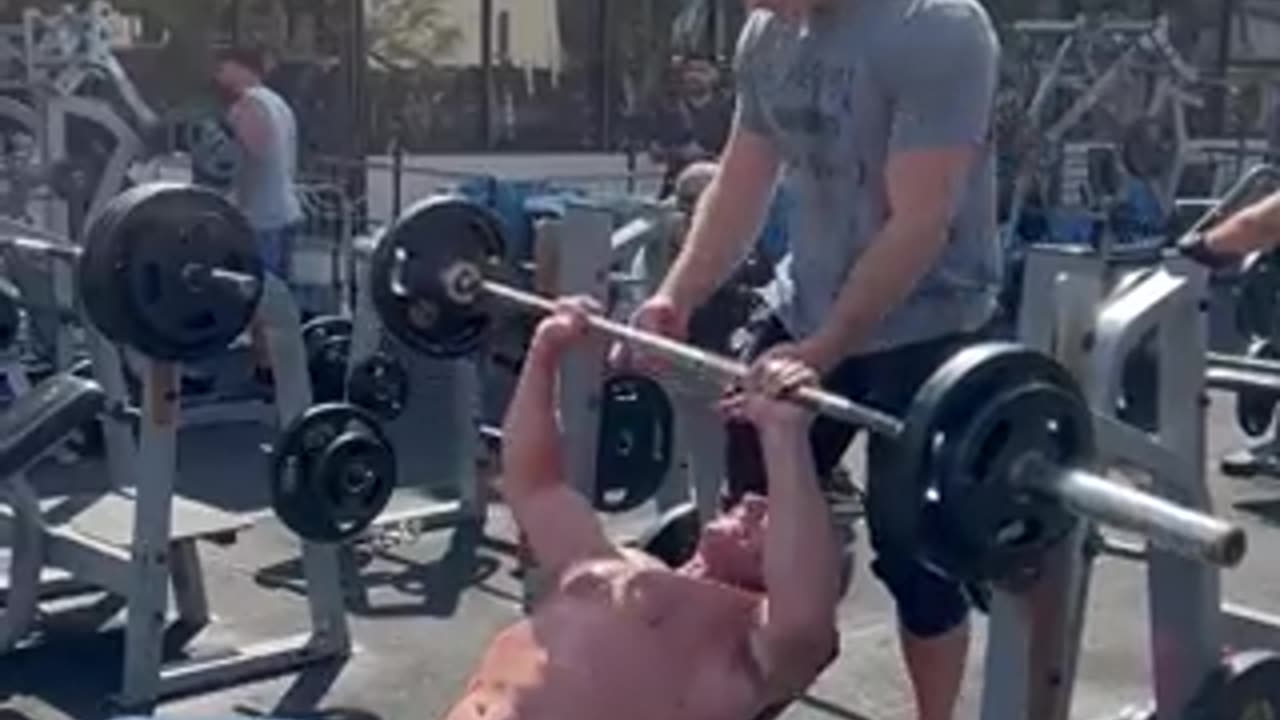 Robert Kennedy Jr. Pumping Weights Shirtless Outside in Jeans - at 69!