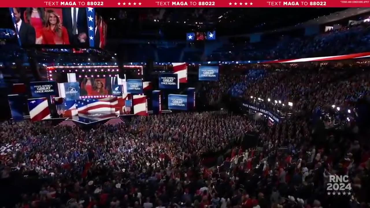 Melania at The RNC