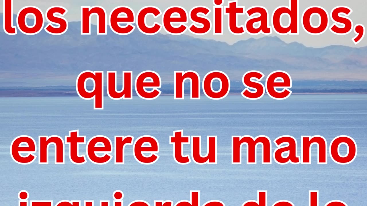 "El Poder del Acto Desinteresado" Mateo 6:3,4.#shortsvideo #shorts #youtubeshorts #youtube #yt