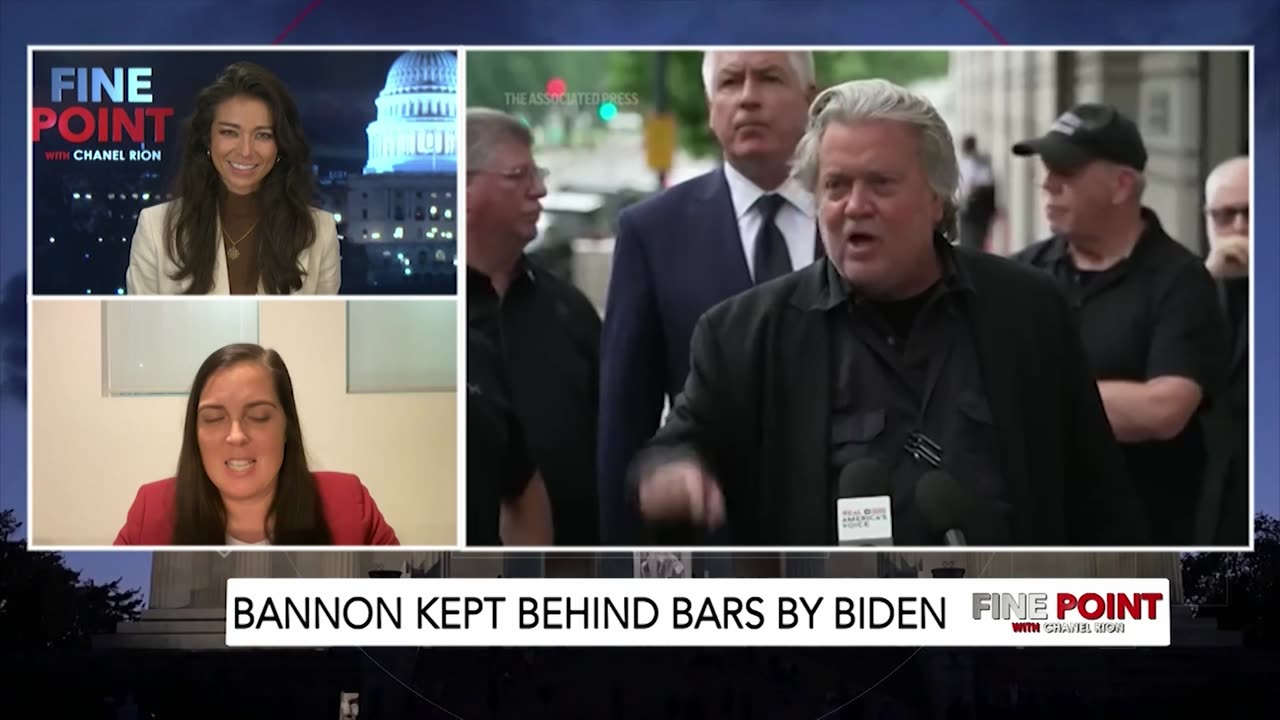 Fine Point - Bannon Kept Behind Bars By Biden - W/ Capt. Maureen Bannon, 10/21/24