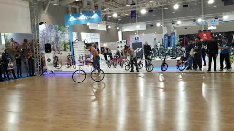 Viola Brand Artistic Cycling 2019 Turkey Unibike Bike And Equipment Exhibition-5