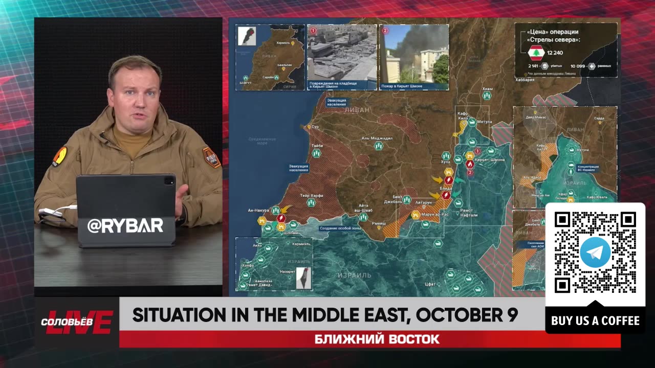 ❗️🌍🎞 Rybar Highlights of the Middle East on Oct.9, 2024