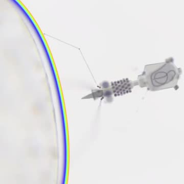 Bakteriophagen 🦠 sind Viren, die Bakterien infizieren und als mikroskopisch kleine Feinde fungieren.